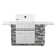 Spire Premium 5 Burner Built In Gas Grill Island Head, Stainless Steel 30" Barbeque Grill With Rear Burner, 63,000 Btus, 758 Sq In Racks, Propane Grill With Dual Fuel Compatibility – 860-0032a