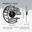 Horloge murale 12 po