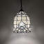 Luminaire suspendu Tiffany en verre coloré de style baroque inclus-2146480032