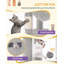 Cat Tree for Indoor Cats, Large Tall Cat Tower, Multi-Level Cats House with Condo, 8 Scratching Posts, Hammock, 4 Pom Poms-1526342311-1526342313