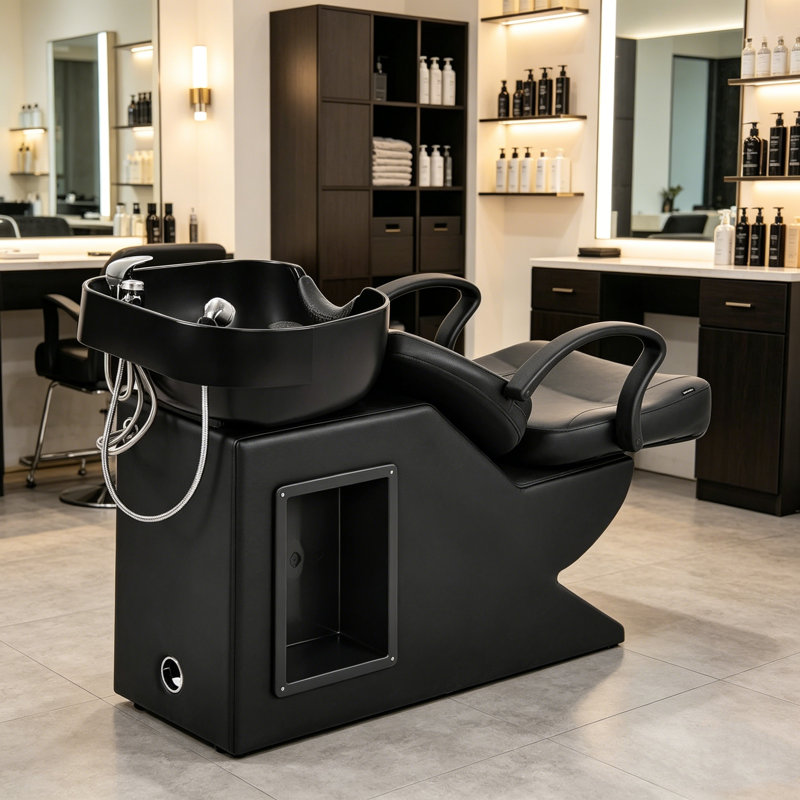 Fauteuil de massage en similicuir