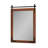 Brunilda Rustic Farmhouse Solid Wood Frame Accent Mirror Decorative Mirror-335926348-394652600