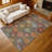 Machine Washable Indoor/Outdoor Chantille ACN2288 Damask Rug-1558045566