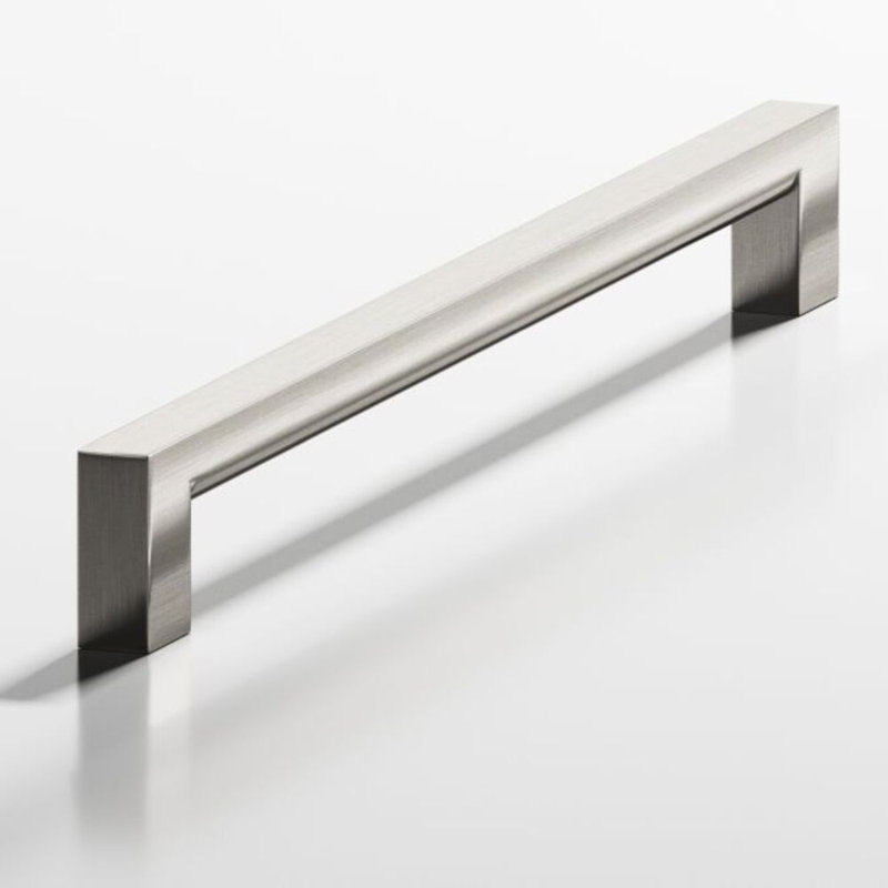 Poignée / poignée de type barre, Nickel satiné, 12"