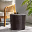 Table d'appoint en osier Kingstown