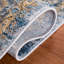 Tapis oriental bleu / doré-1151649339