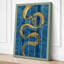 Gilded Serpent Art Deco - Wrapped Canvas-1119037059-1119037069