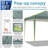  10' x 10' Pop up Canopy, UV and Rain Resistant Canopy Shelter with 4 Removable Sidewalls and Sandbags, Outdoor Canopy with Carry Bag for Grass, Beach and Camping-98904077