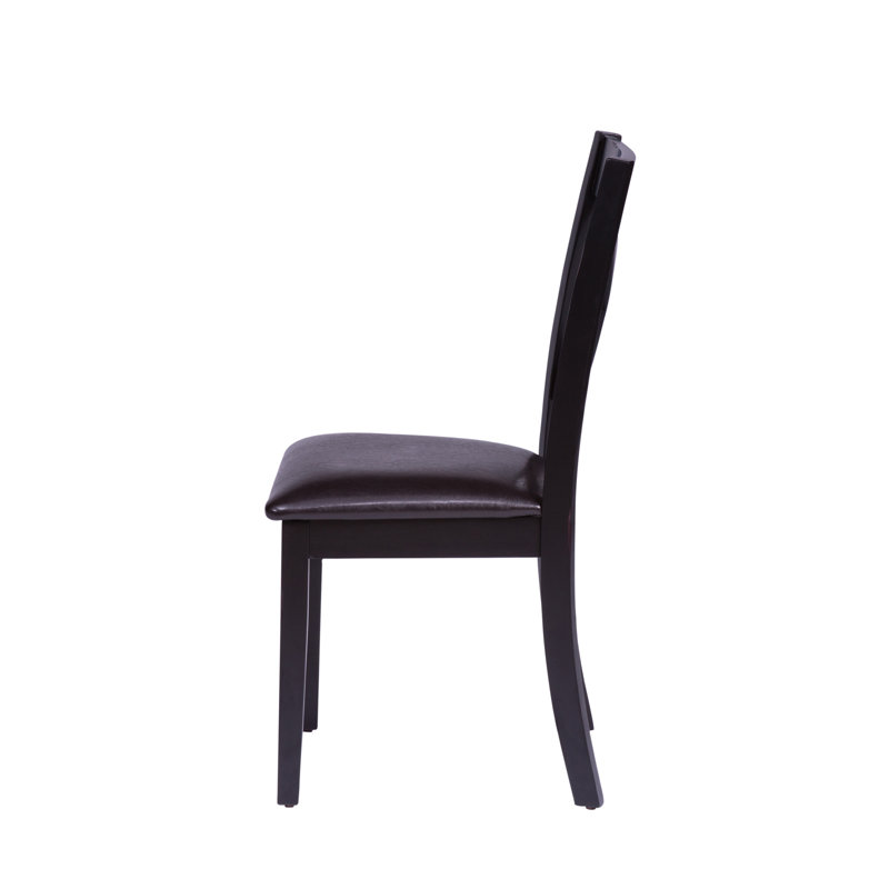 Ketron 6 - Person Dining Set, Brown/Black