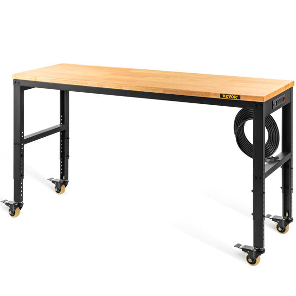 VEVOR Steel Adjustable Work Tables & Reviews | Wayfair