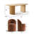  6 - Person Dining Table Sets With Oval Table & 6 Upholstered Chairs-646216504-646216498