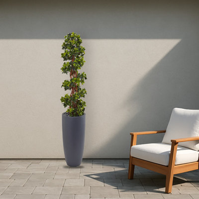 English Ivy Tree in Planter UV Resistant