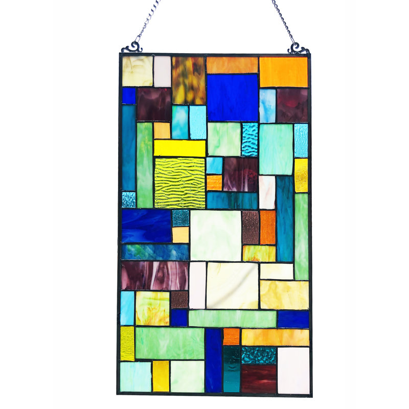 Michelle Abstract Window Panel