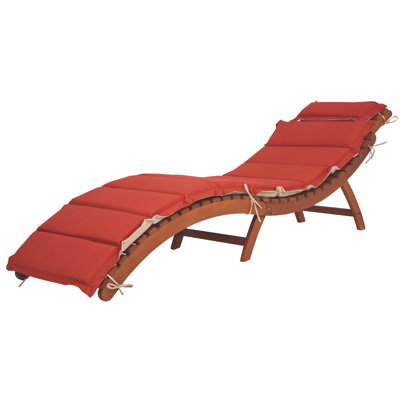 171 cm Long Reclining Eucalyptus Single Chaise with Cushions