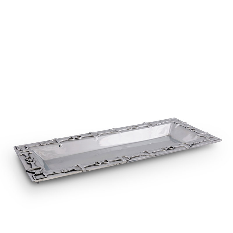 Equestrian Metal Decorative Tray