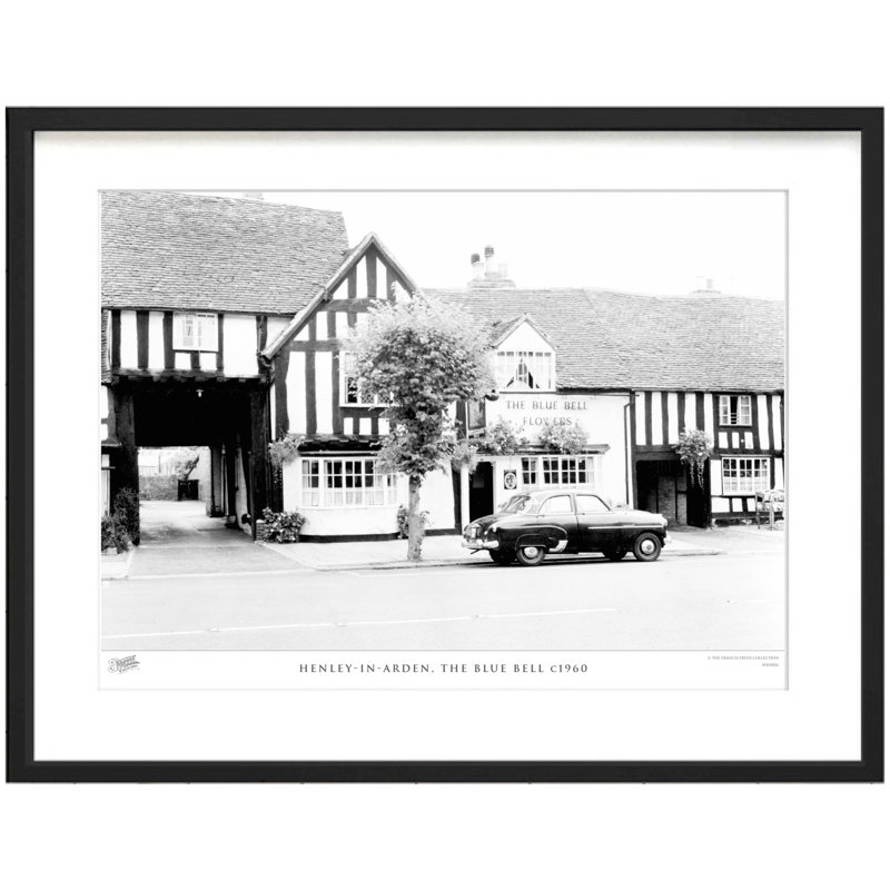 Henley-in-Arden, The Blue Bell C1960 by Francis Frith - Single Picture Frame Print, 40cm H x 50cm W x 2.3cm D