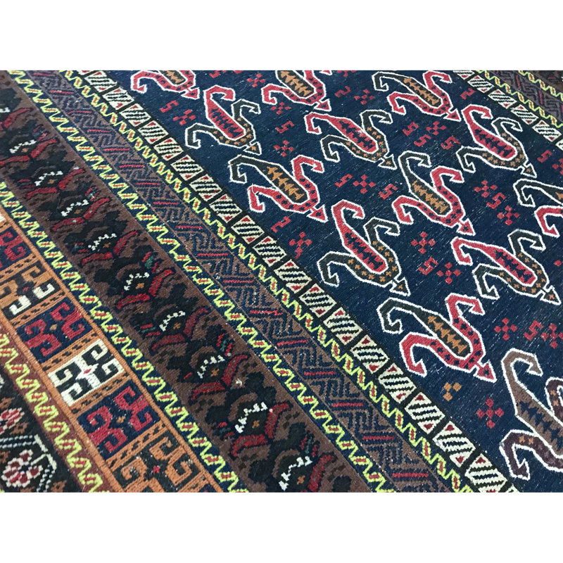 Hand-Knotted High-Quality Brown Area Rug