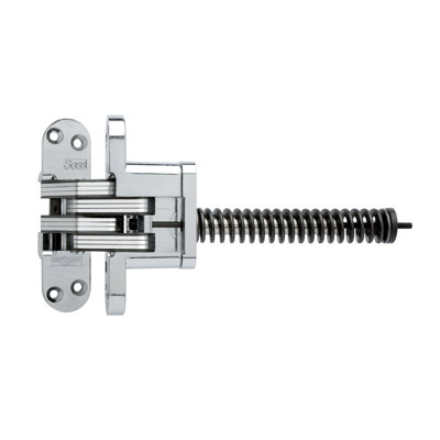 5.5" H x 1.37" W Invisible Single Door Hinge