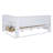 Wooden Full Size Daybed with 2 Storage Drawers, Storage Shelf & USB Charging Ports – White-660413494-660413495