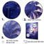 «Indigo Mystical Plam Tree Magic Impressions I», reproduction sur toile-97027708-97027709