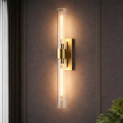 Caen 1-Light Wallchiere Wall Mounted Sconce Wall Light (Bulbs Included)