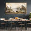 «Woodland Forest Landscape Misty Wilderness Autumnest Wildlife», reproduction d'art sur toile-96074534-111664954