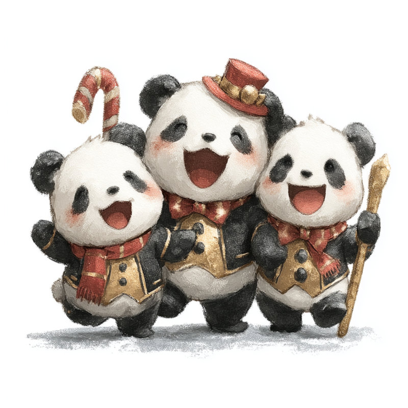 Couvre-lit mignon et mignon Panda, Double