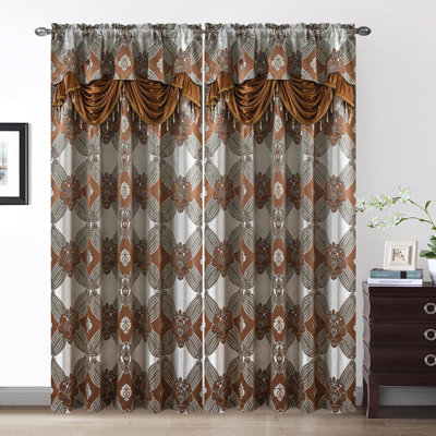 Ensemble de rideaux 2 fils Petrichor Elegance