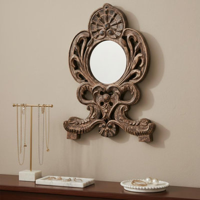 Miroir mural 24 po Shabby Chic