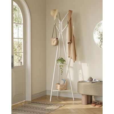 Abingd Freestanding 2 - Hook Coat Rack