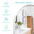Latwanna Oval Metal Wall Mirror-1008154652-1008154655