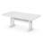POLYWOOD Modern Adirondack 7-Piece Farmhouse Dining Set with Trestle Legs-50288265