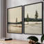 «Vintage Landscape XXXIX», 2 pièces-607998987-607998985
