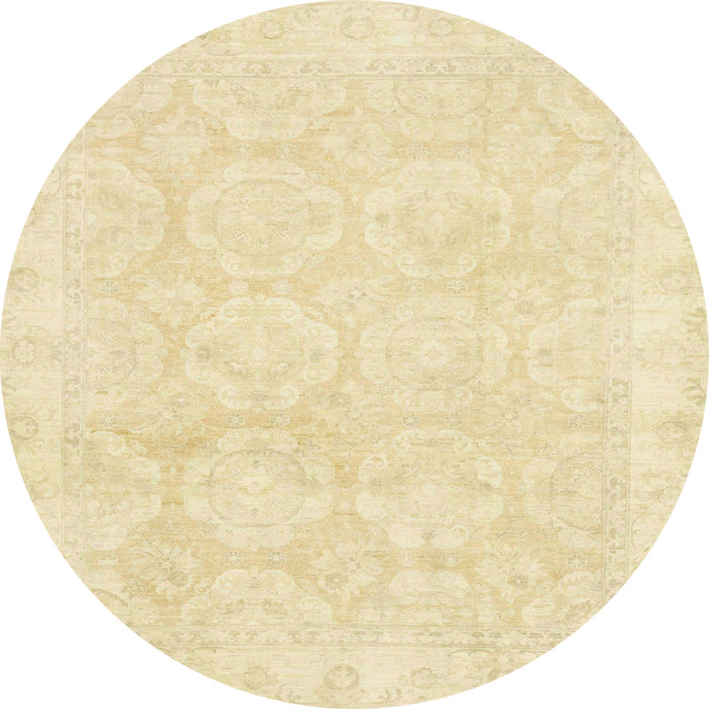 Tapis abstrait moderne 2814, Rond 5 pi