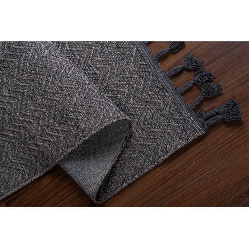 Premium Hall Carpet (2.6 x 9.8 ft), Grey, 100% Polypropylene, Machine Woven | 1450 gsm, 0.24 in Pile Height | Antibacterial, Washable at 86°F, Easy Clean with Vacuum & Spot Remover, Perfect for Home Decor
