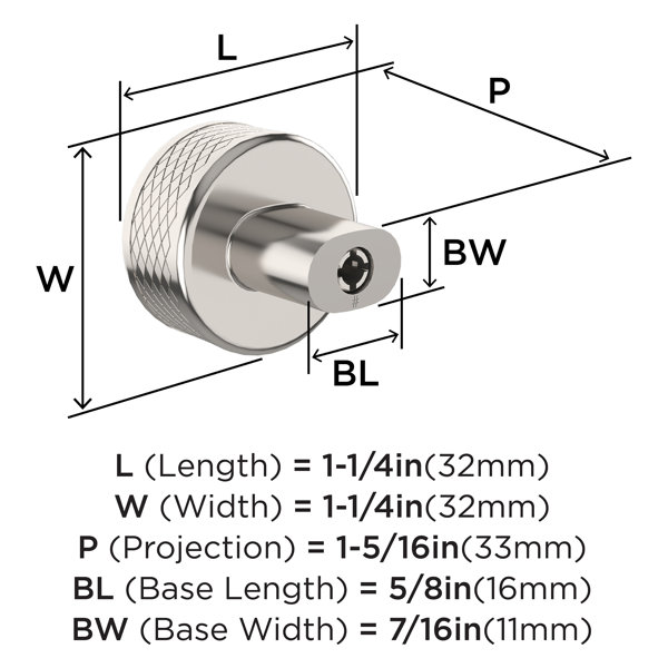 Dimensions du produit