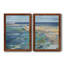 Breakwater - Ensemble de 2 reproductions d'art sur toile encadrées-851360829-851360800
