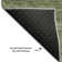 Premium Machine Washable Tweedy Olive Rug