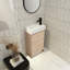 Ensemble de meuble-lavabo simple l 18,11 po Linnetta