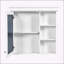 Armoire de salle de bain murale polyvalente avec miroir et rangement, améliorant l'organisation de la salle de bain