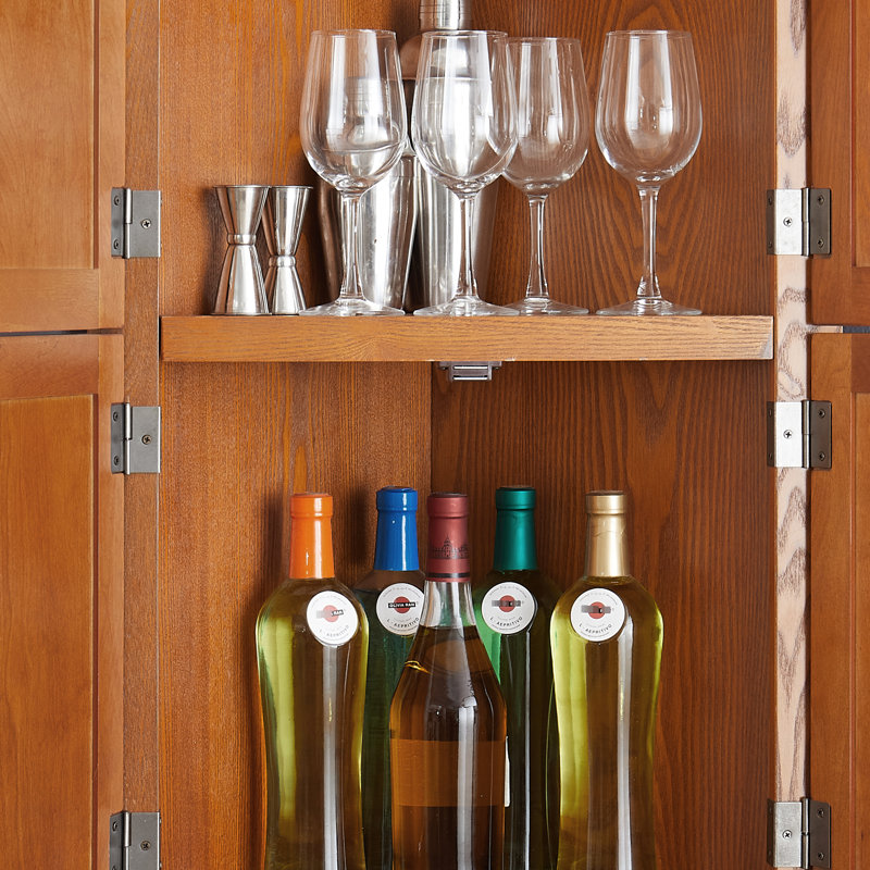 Armoire 72 "en chêne avec 8 portes - Maximisez le rangement de votre organisation