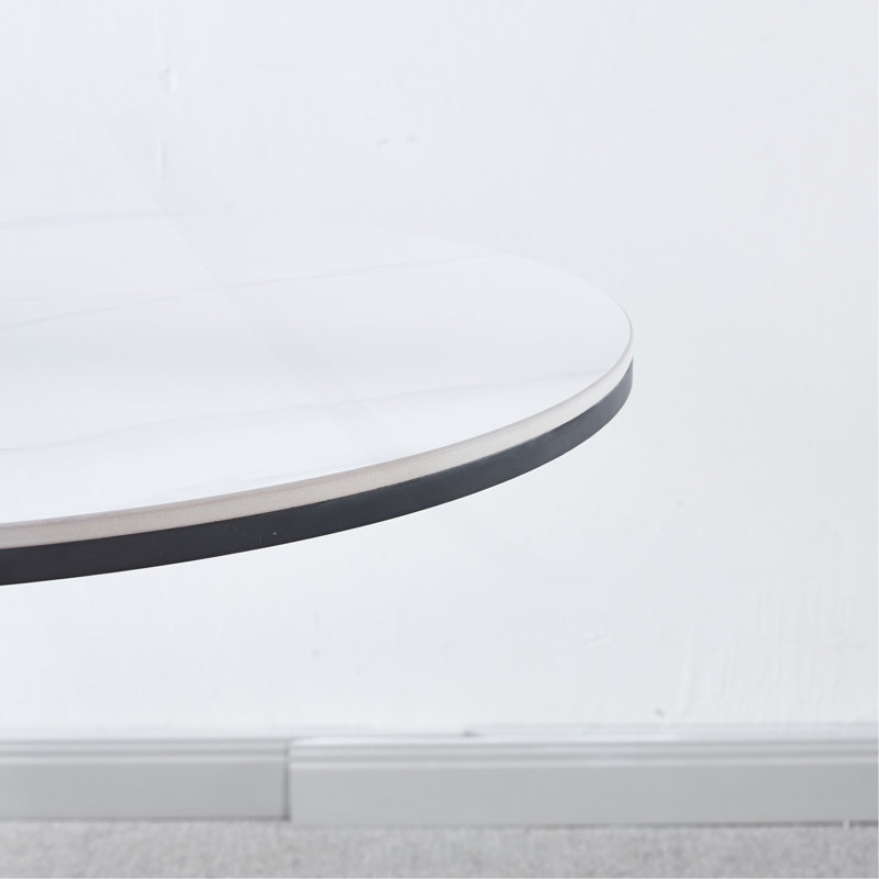 Versatile Tulip Table For Dining And Relaxing, Combining Style And Functionality., Golden