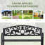 Metal Outdoor Bench