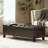 Storage Ottoman Bench with Button-Tufted PU Upholstery and Soft-Close Hinges, 300 lbs Capacity