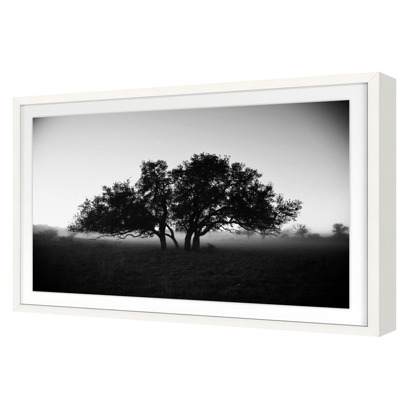 Foggy Morning Print by Jean Cornell, White, 30" H x 45" W 