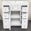 Ensemble de meuble-lavabo sur pied simple 36 po avec plateau Nisi
