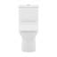 Toilette carrée une pièce carrée à double chasse 1,1 / 1,6 gpc avec 10 "brut-92331398