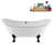 71" Streamline Clawfoot Tub,Tray,Drain and Clawfeet-101628942-102360909