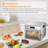 8 Trays Food Dehydrators with Digital Timer and Temperature Control