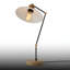 Lampe de travail à bras conique en métal 21 po Aurelius-1601601205